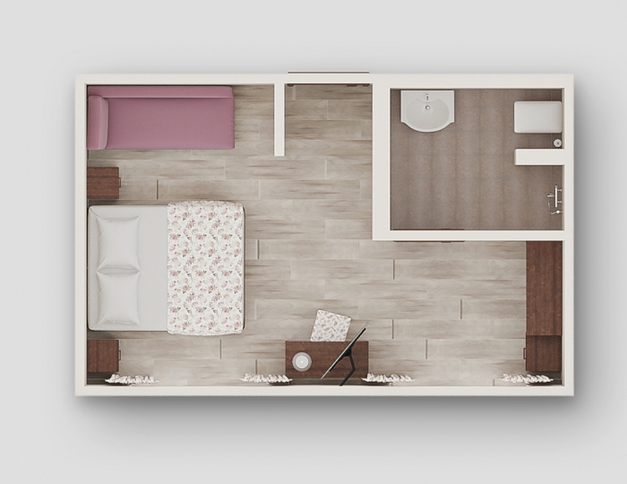 Standart promo 2-местный 1-комнатный STDPV - Alean Family Riviera